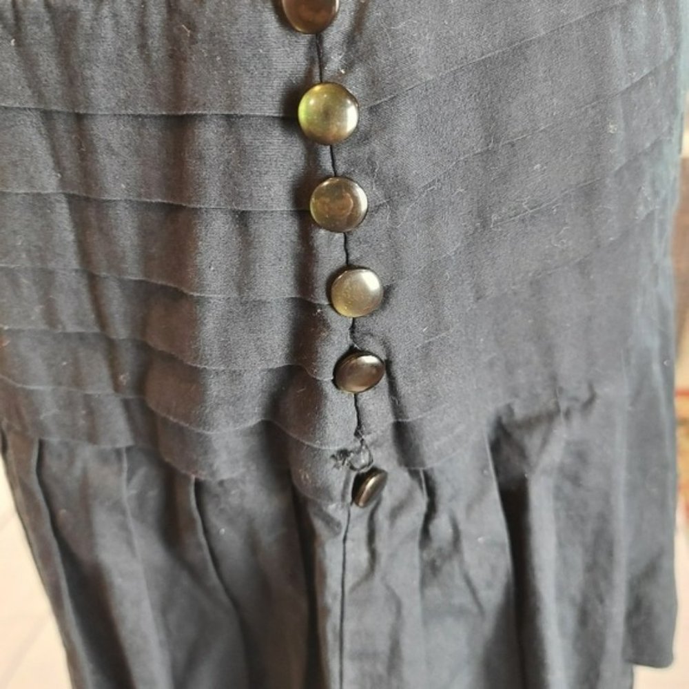 ♡3/$30♡ Plenty by Tracy Reese Black Mod Mini Dress - Picture 2 of 8